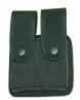 Uncle Mikes Dbl Staggered Pouch Pistol Clip Black